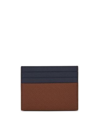 Ferragamo Mini Embossed Monogram Credit Card Holder