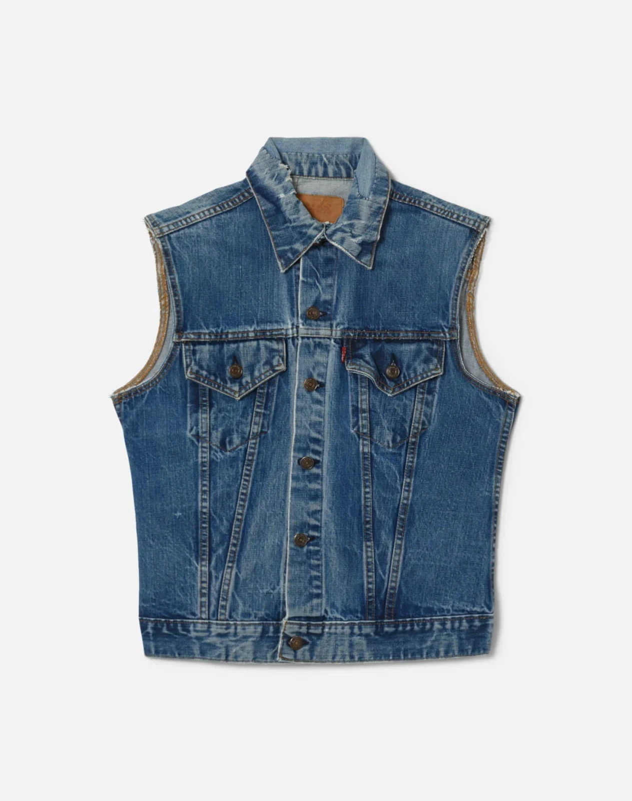 70s Levi's Cut Off Trucker Vest