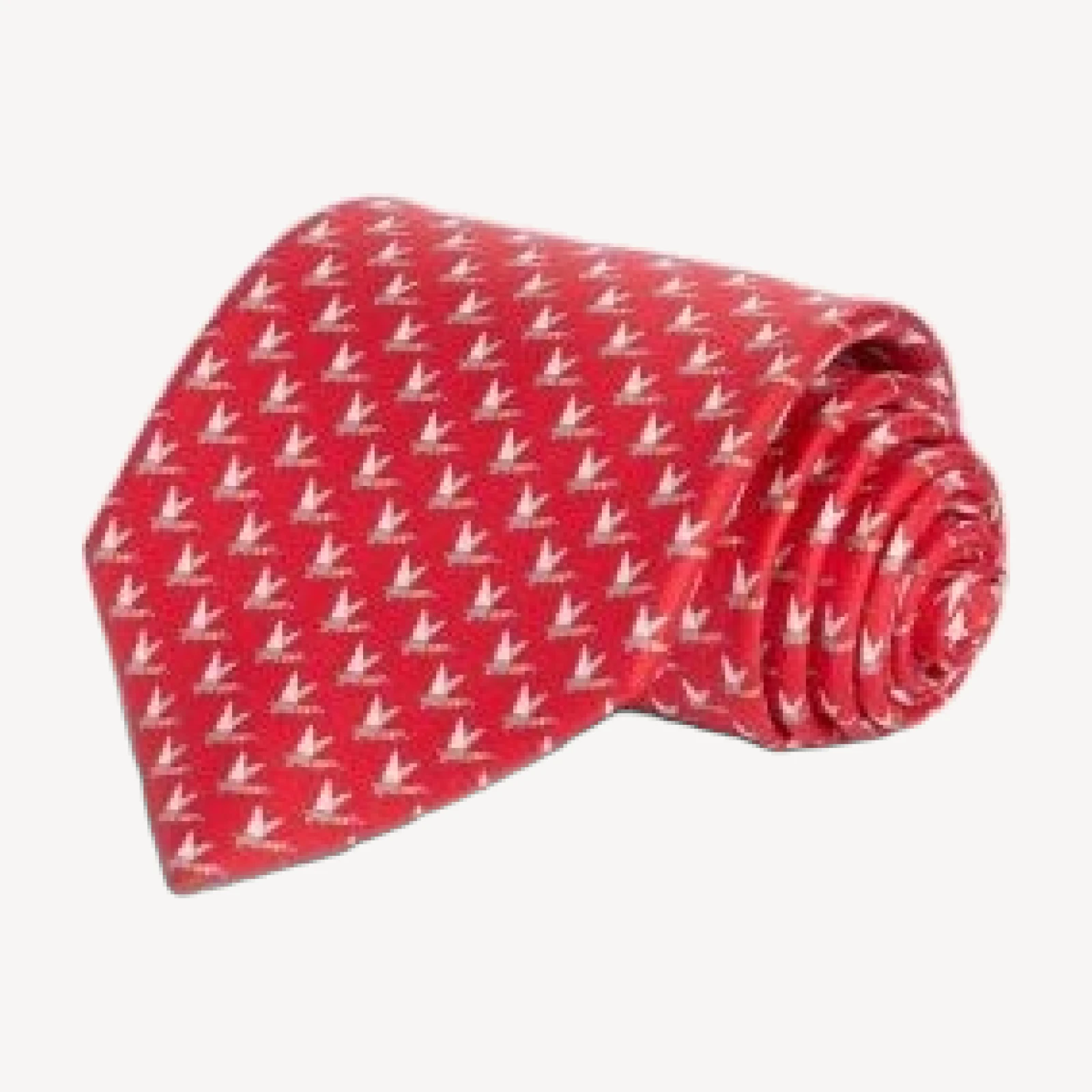 Ferragamo Silk Classic Bird Tie