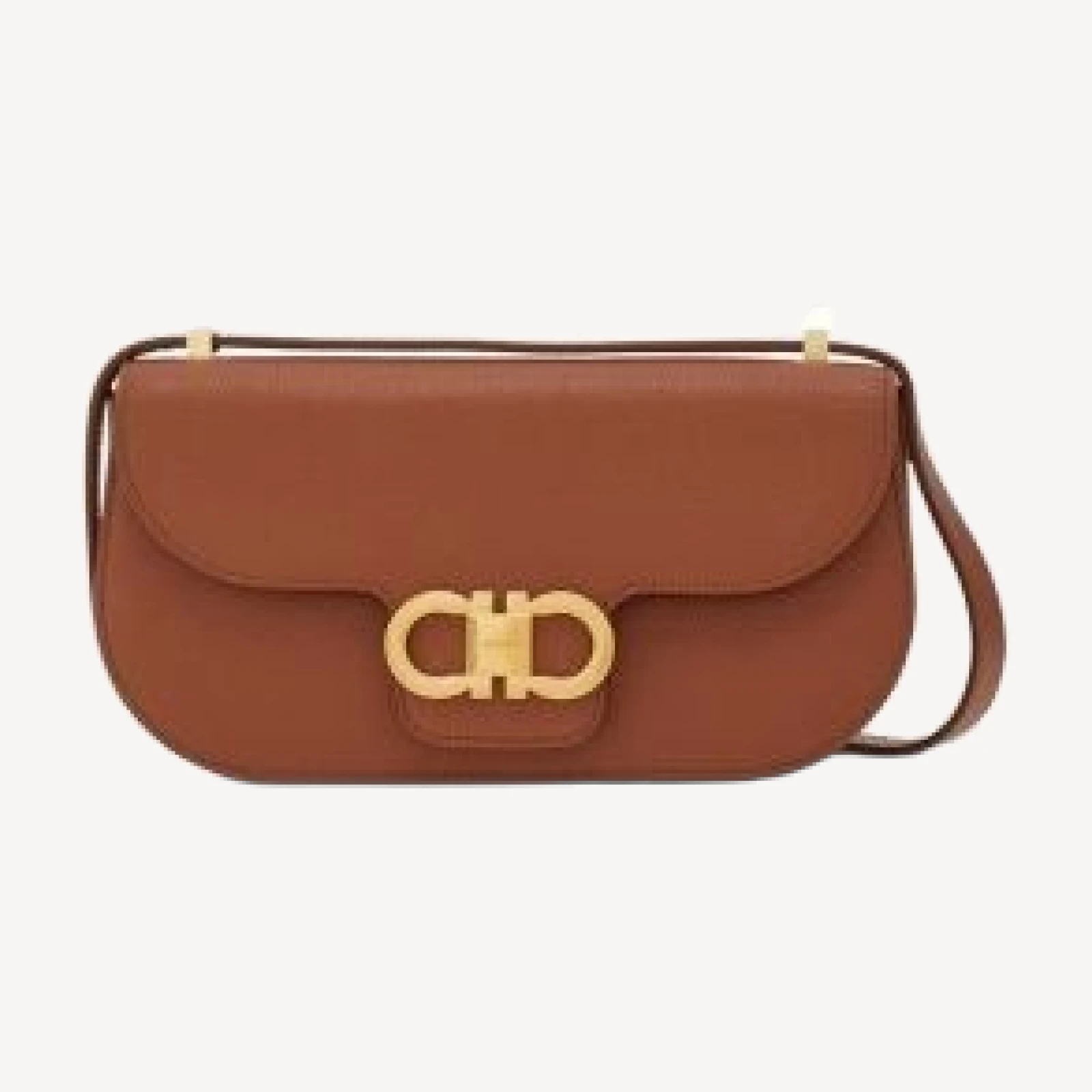 Ferragamo Double Gancini Crossbody Bag