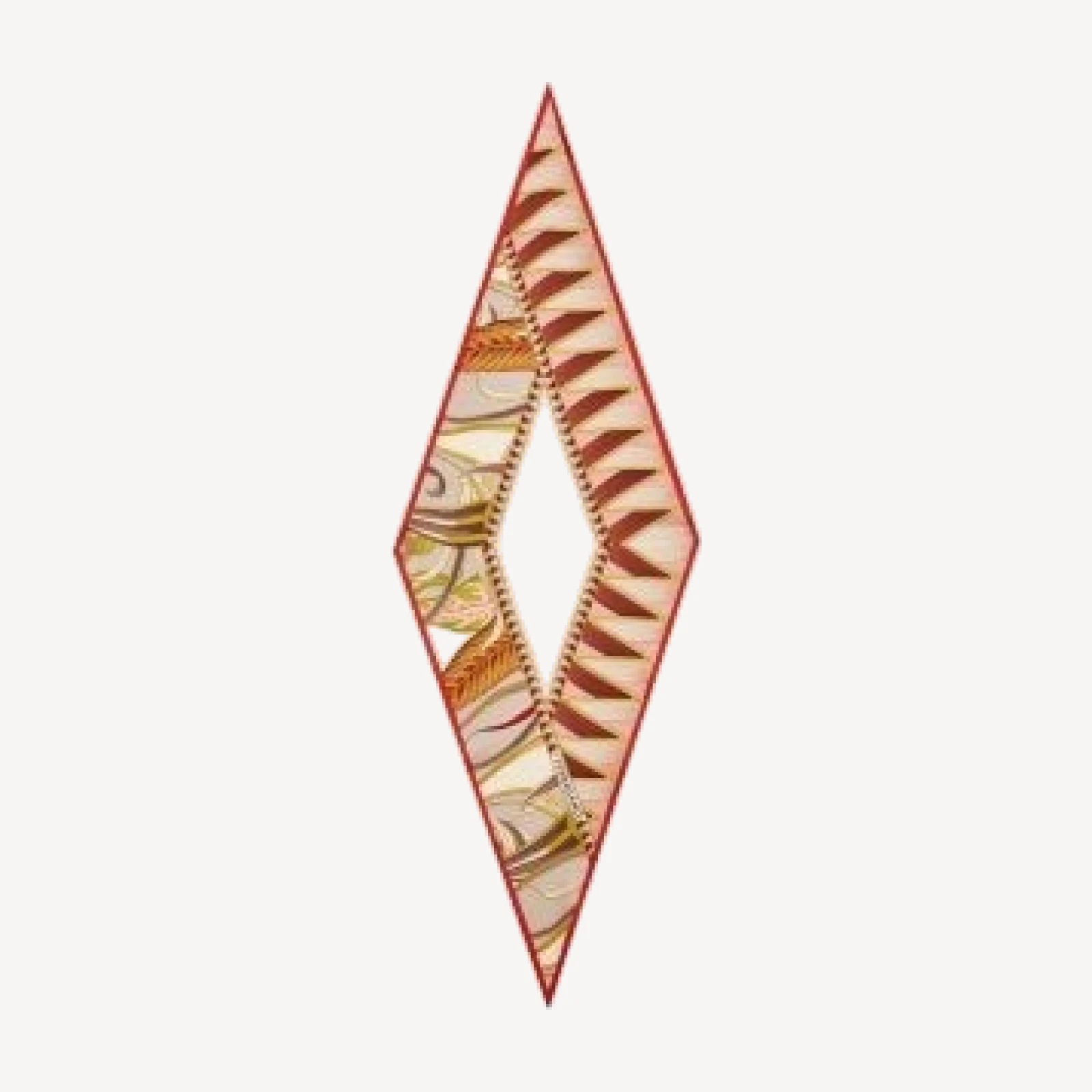 Ferragamo Giada Angled Silk Scarf