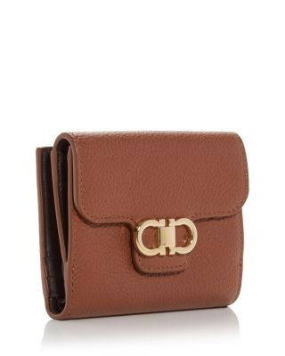 Ferragamo Gancini Leather Wallet
