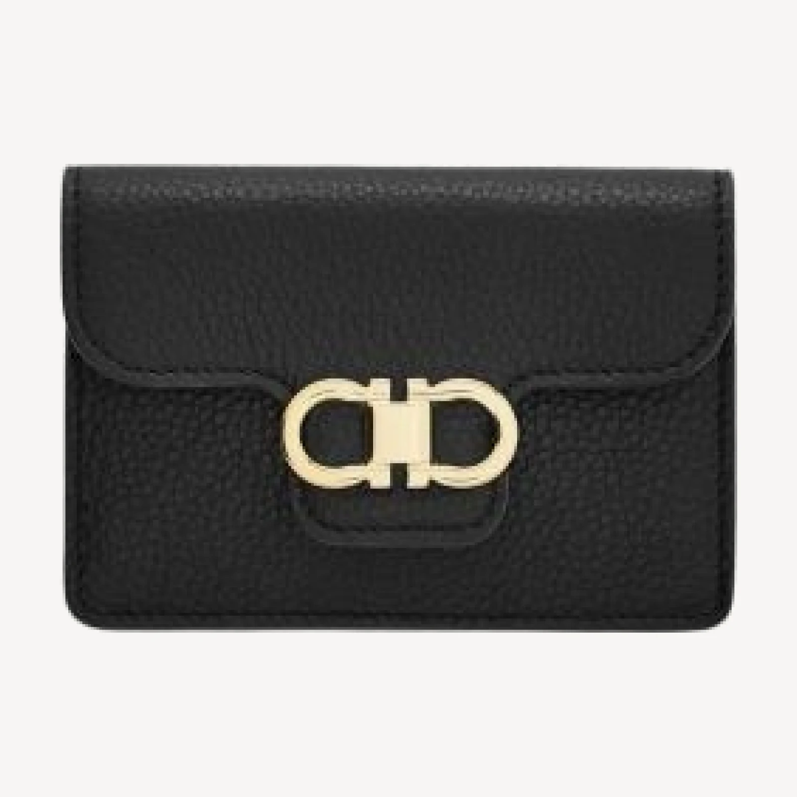 Ferragamo Gancini Leather Key Holder