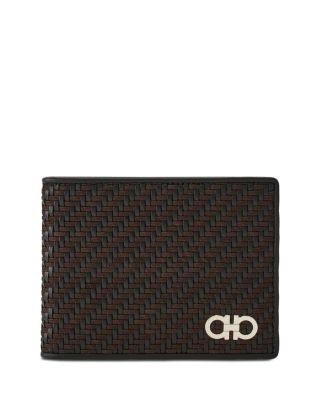 Ferragamo Gancio Woven Cardholder