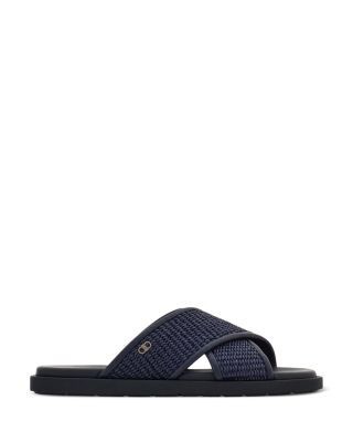 Ferragamo Men's Crisscross Slides