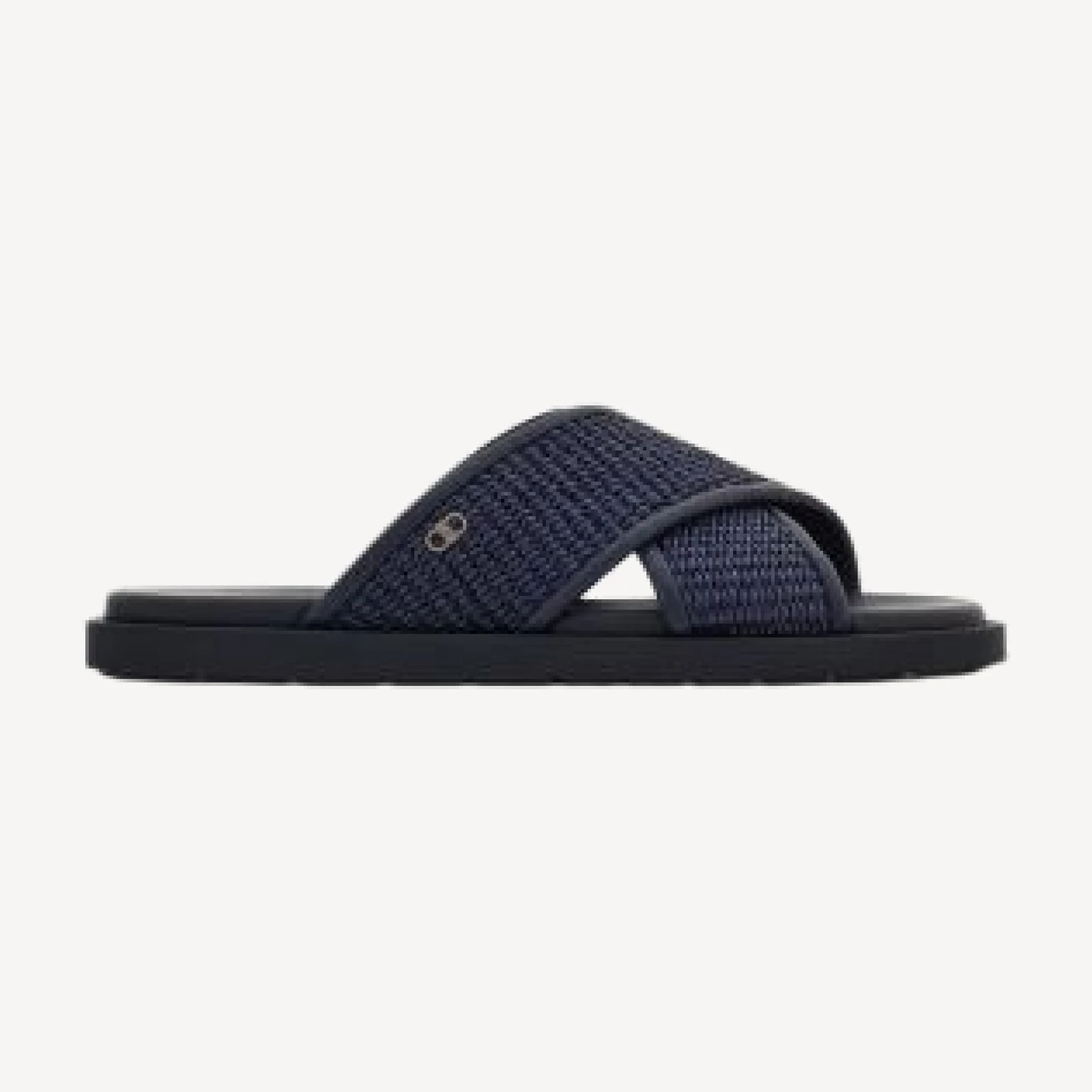 Ferragamo Men's Crisscross Slides