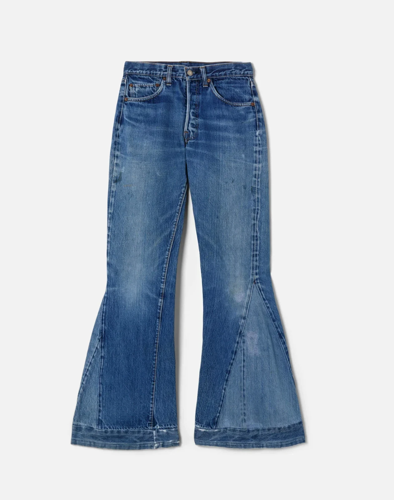 70s Reconstructed Single Stitch Levi's 501 Flares