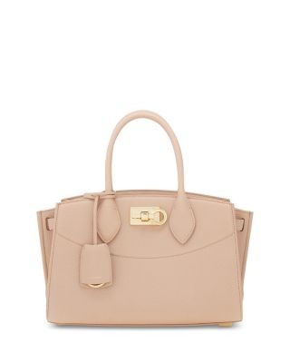 Ferragamo Studio Soft Small Leather Handbag