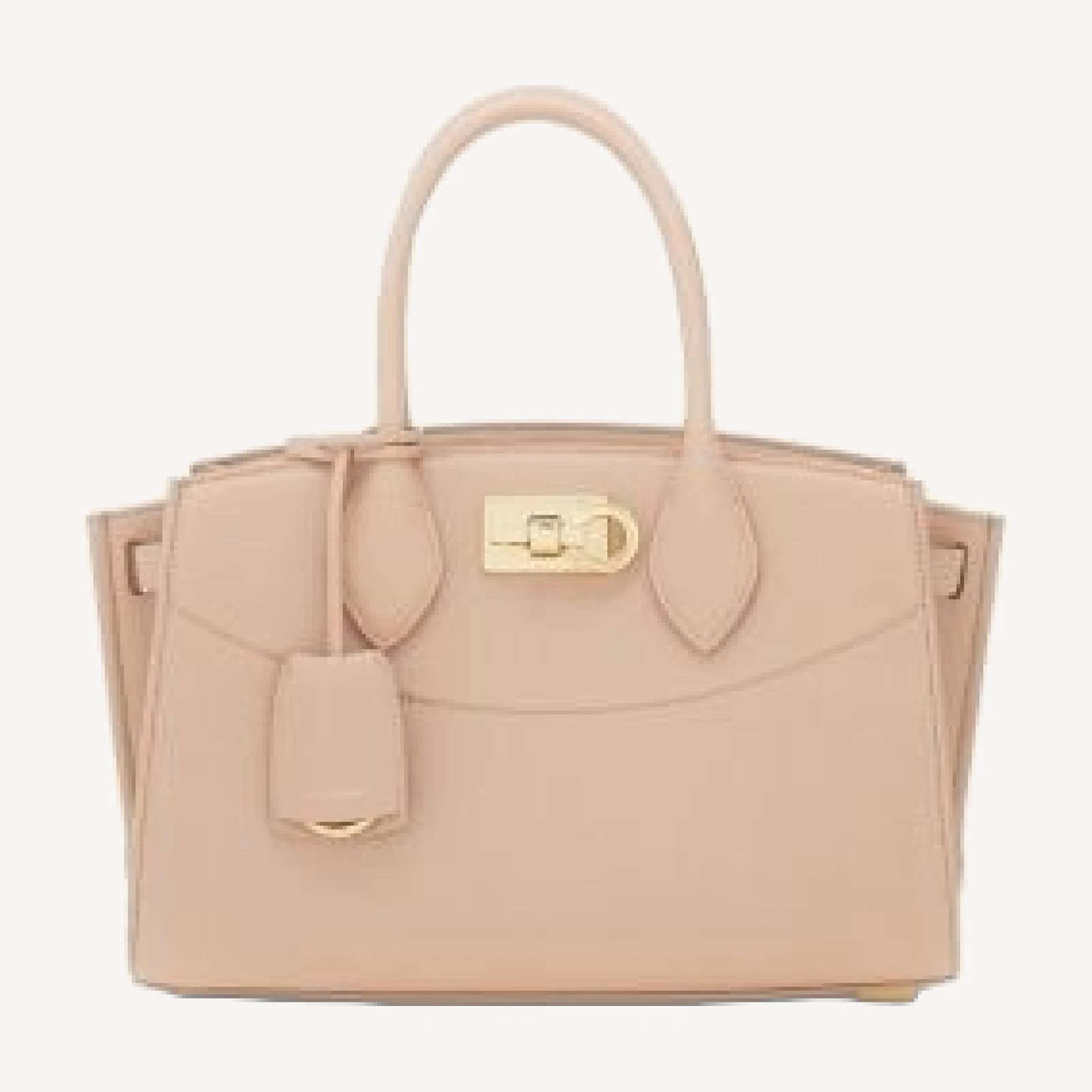 Ferragamo Studio Soft Small Leather Handbag