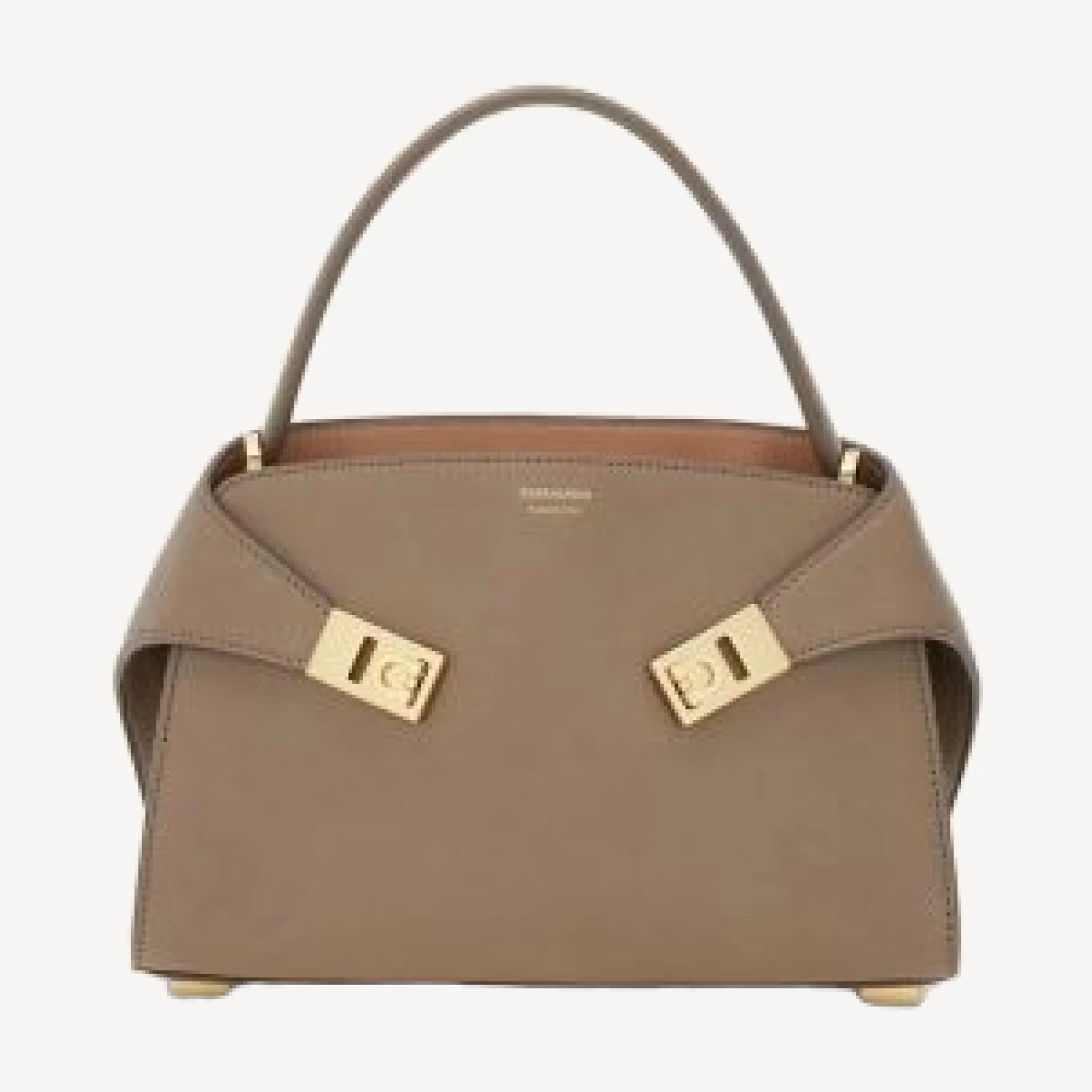 Ferragamo Hug Soft Leather Shoulder Bag
