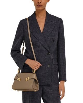 Ferragamo Hug Soft Leather Shoulder Bag