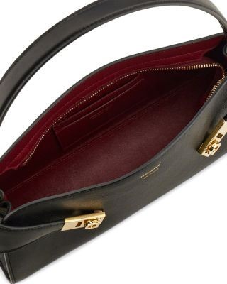 Ferragamo Hug East West Leather Shoulder Bag