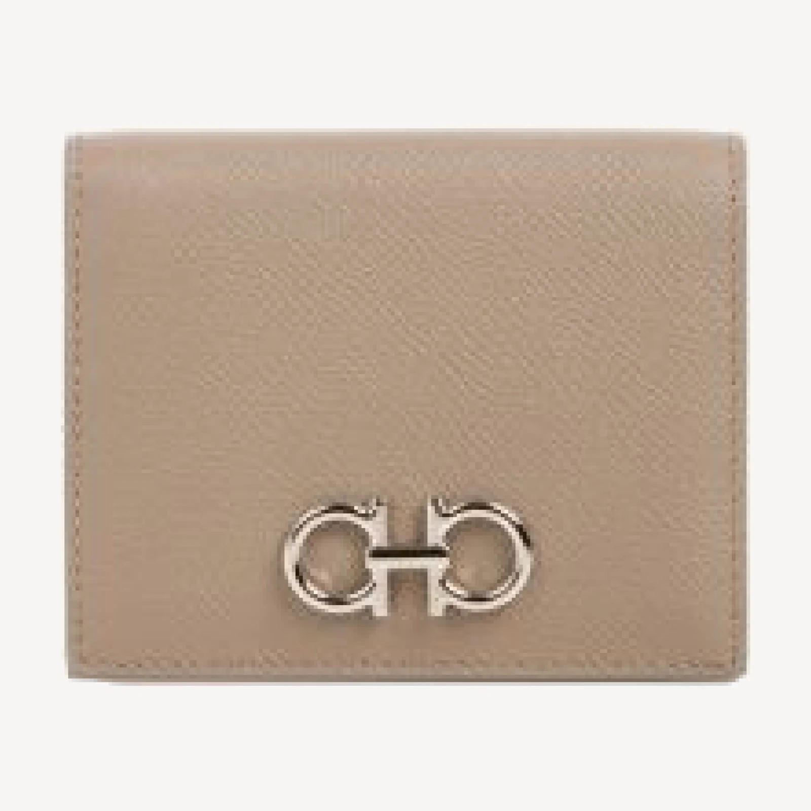 Ferragamo Gancini Compact Leather Bifold Wallet