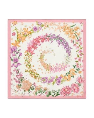 Ferragamo Rosa Silk Scarf