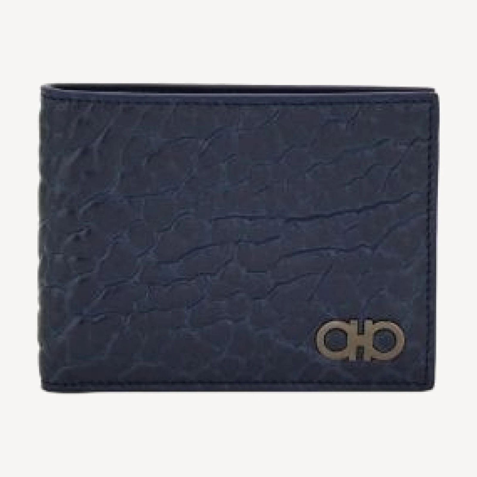 Ferragamo Revival Gancbull Logo Wallet