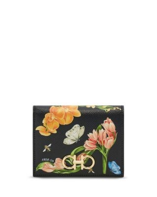 Ferragamo Foulard Leather Wallet