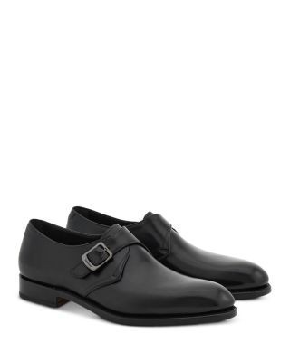 Ferragamo Men's Monk Strap Loafers