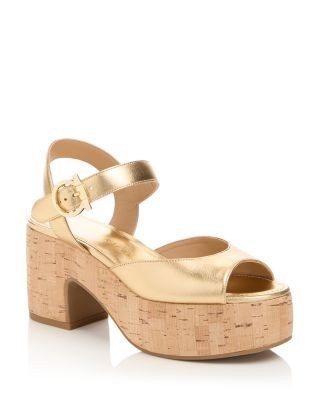Ferragamo Women's Gancini Platform Sandals