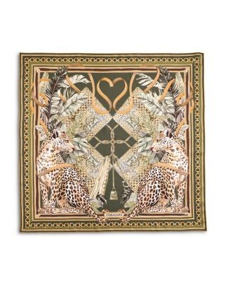 Ferragamo Felindra Gancini Silk Scarf