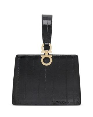 Ferragamo Eel Leather Clutch