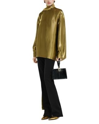 Ferragamo Eel Leather Clutch