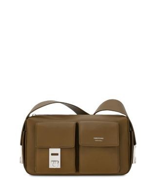 Ferragamo Hug Utility Leather Crossbody