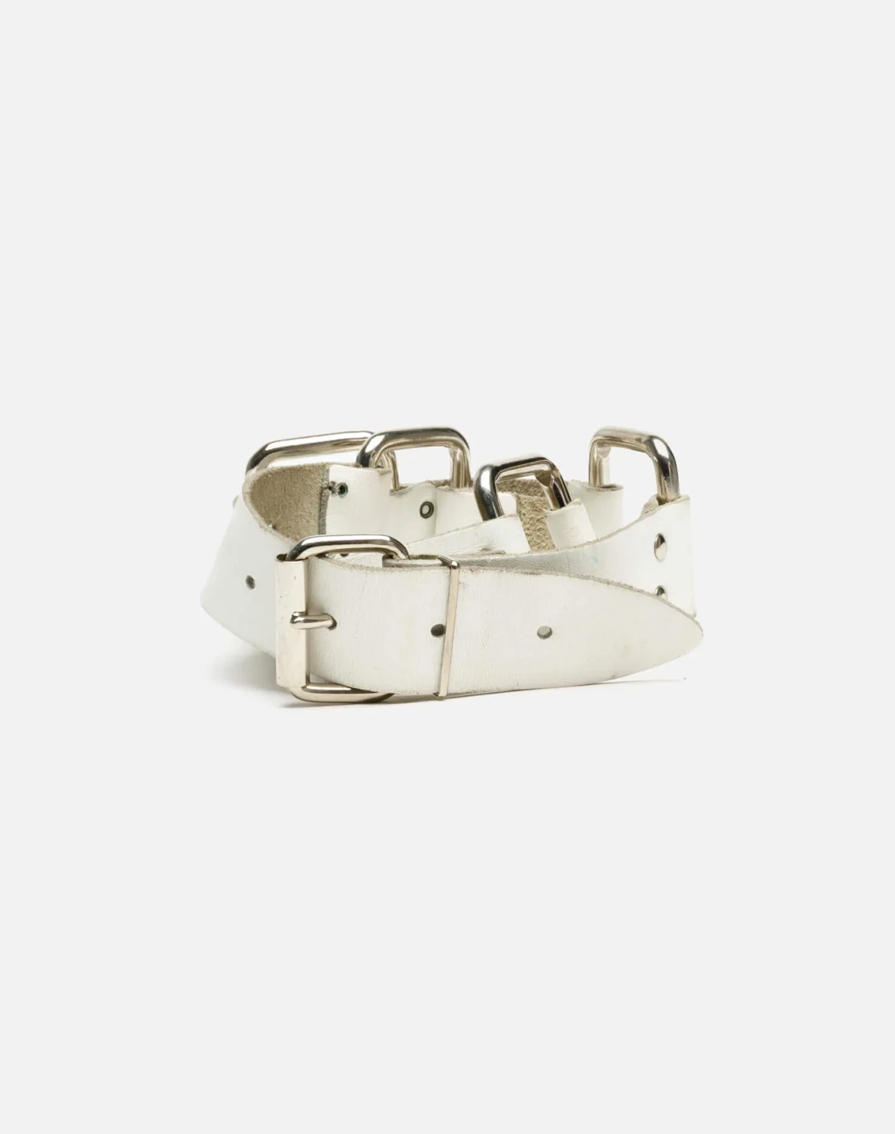 RE/DONE Vintage | 70s White and Silver belt | Vintage Belts
