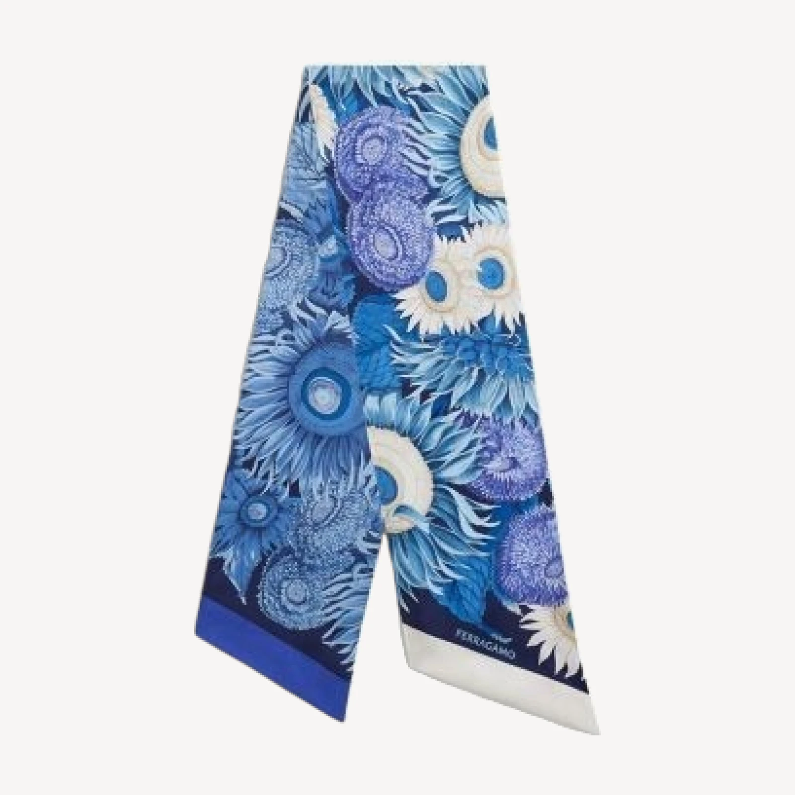 Ferragamo Sunflower Silk Bandeau