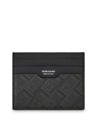 Ferragamo Monogram Credit Card Holder