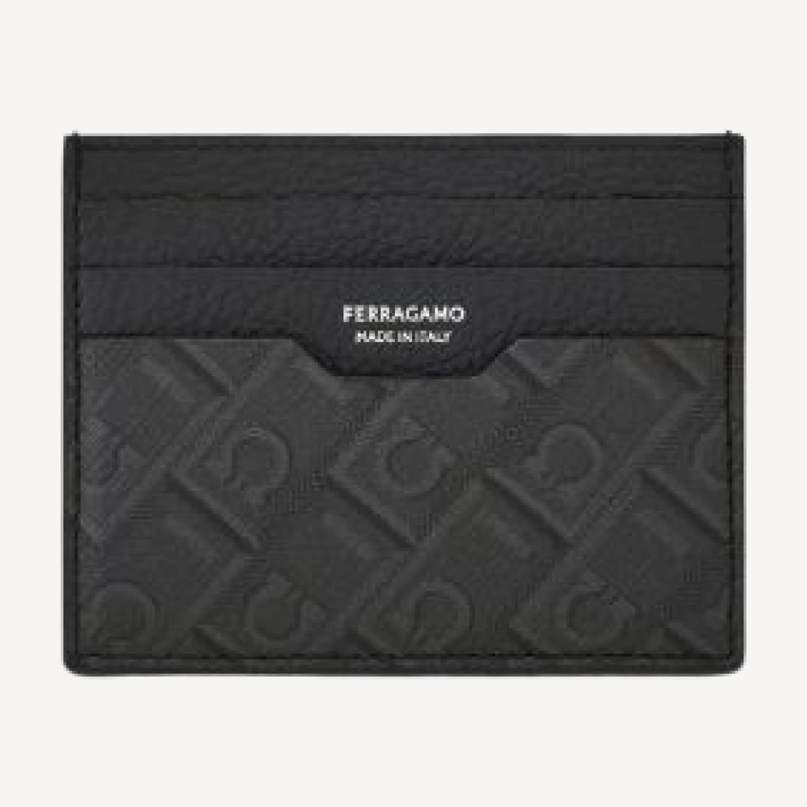 Ferragamo Monogram Credit Card Holder