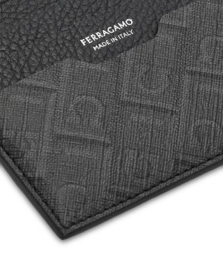 Ferragamo Monogram Credit Card Holder