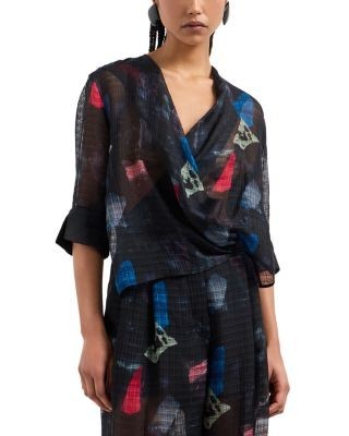 Emporio Armani Silk Blend Top