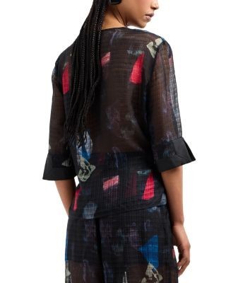 Emporio Armani Silk Blend Top
