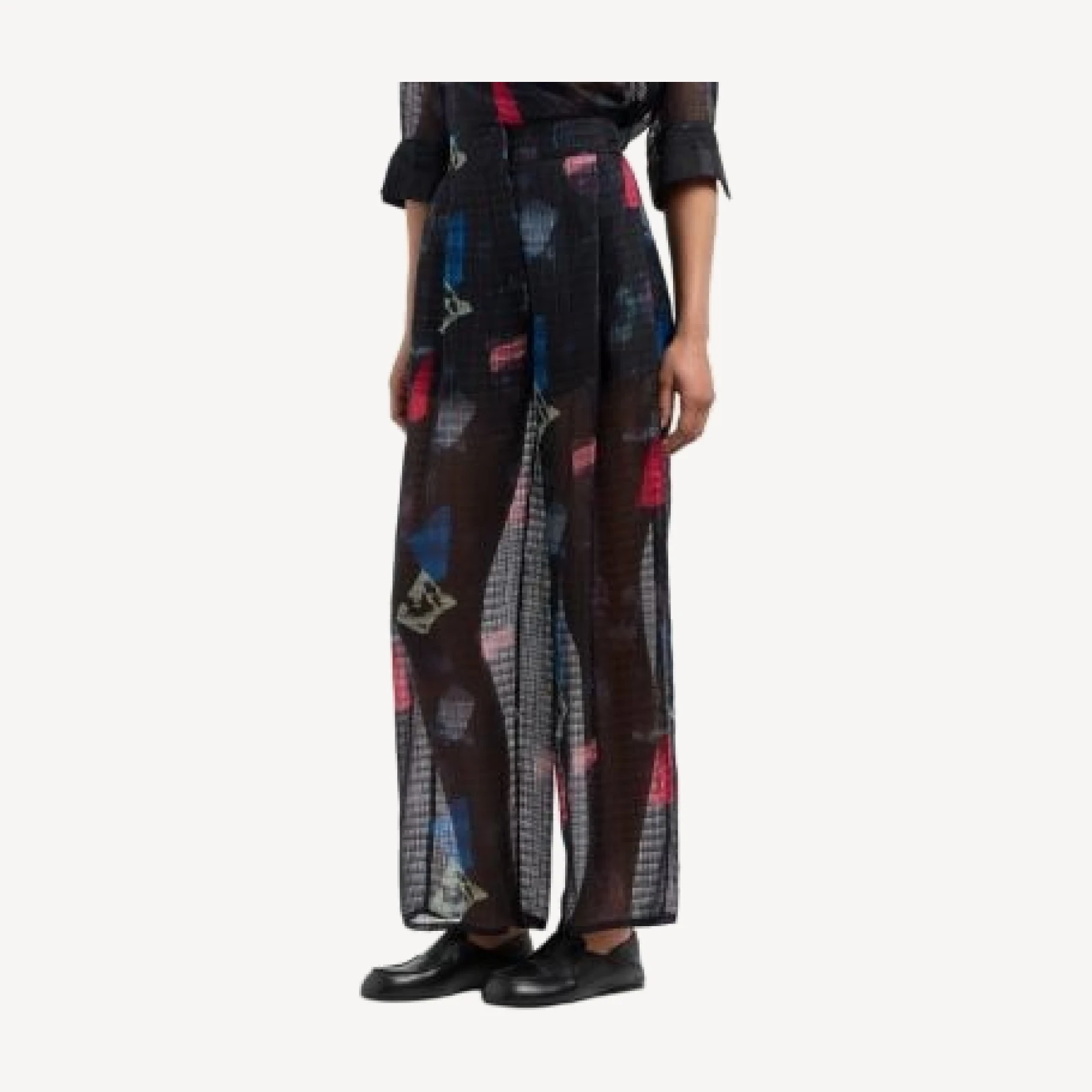 Emporio Armani Abstract Print Pants