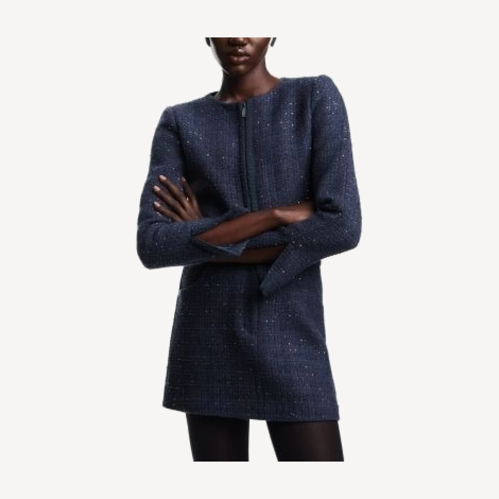 Emporio Armani Sequin Tweed Jacket