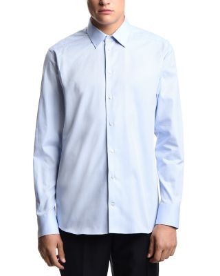 Emporio Armani Textured Cotton Dress Shirt