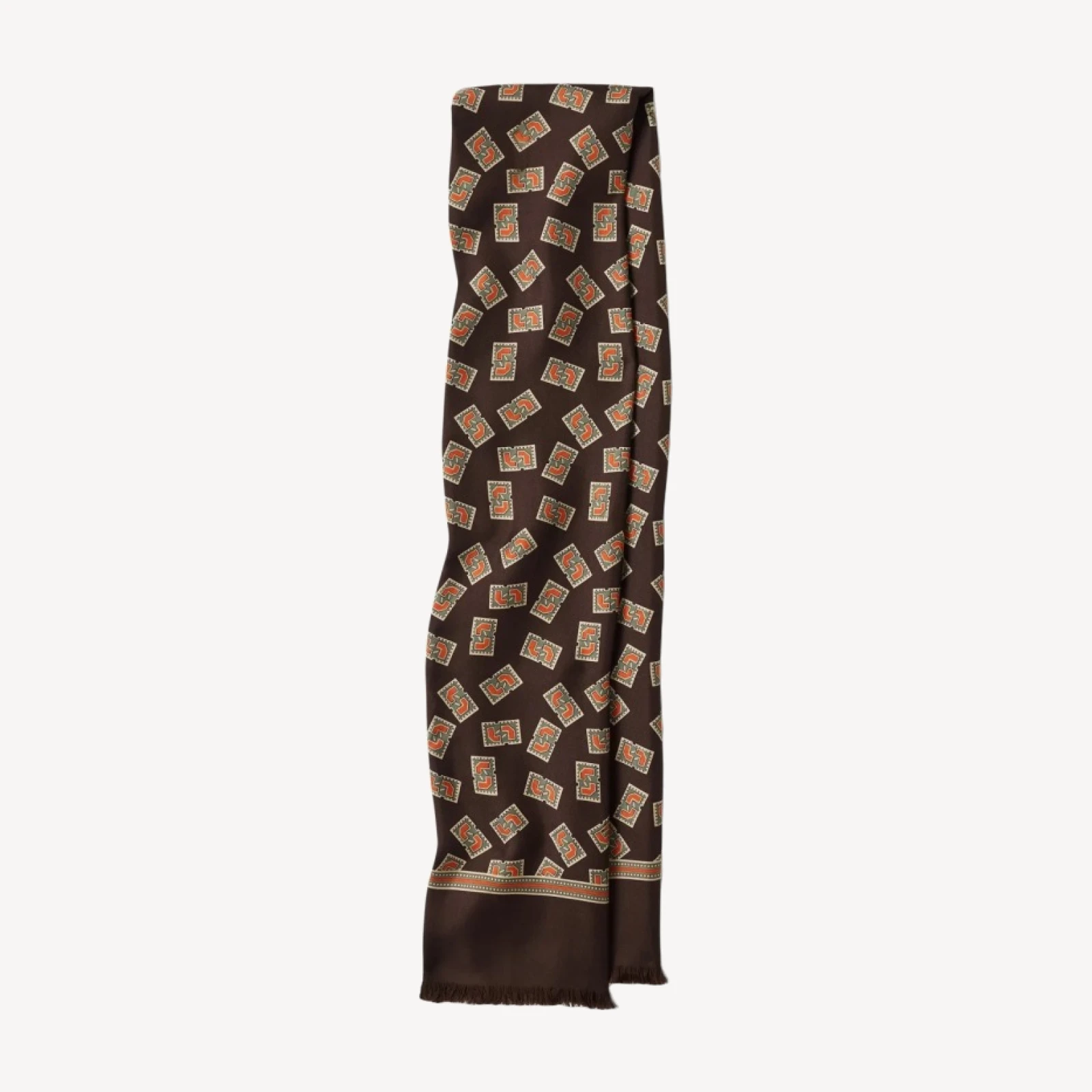 Erik's Stamp Italian Silk Scarf