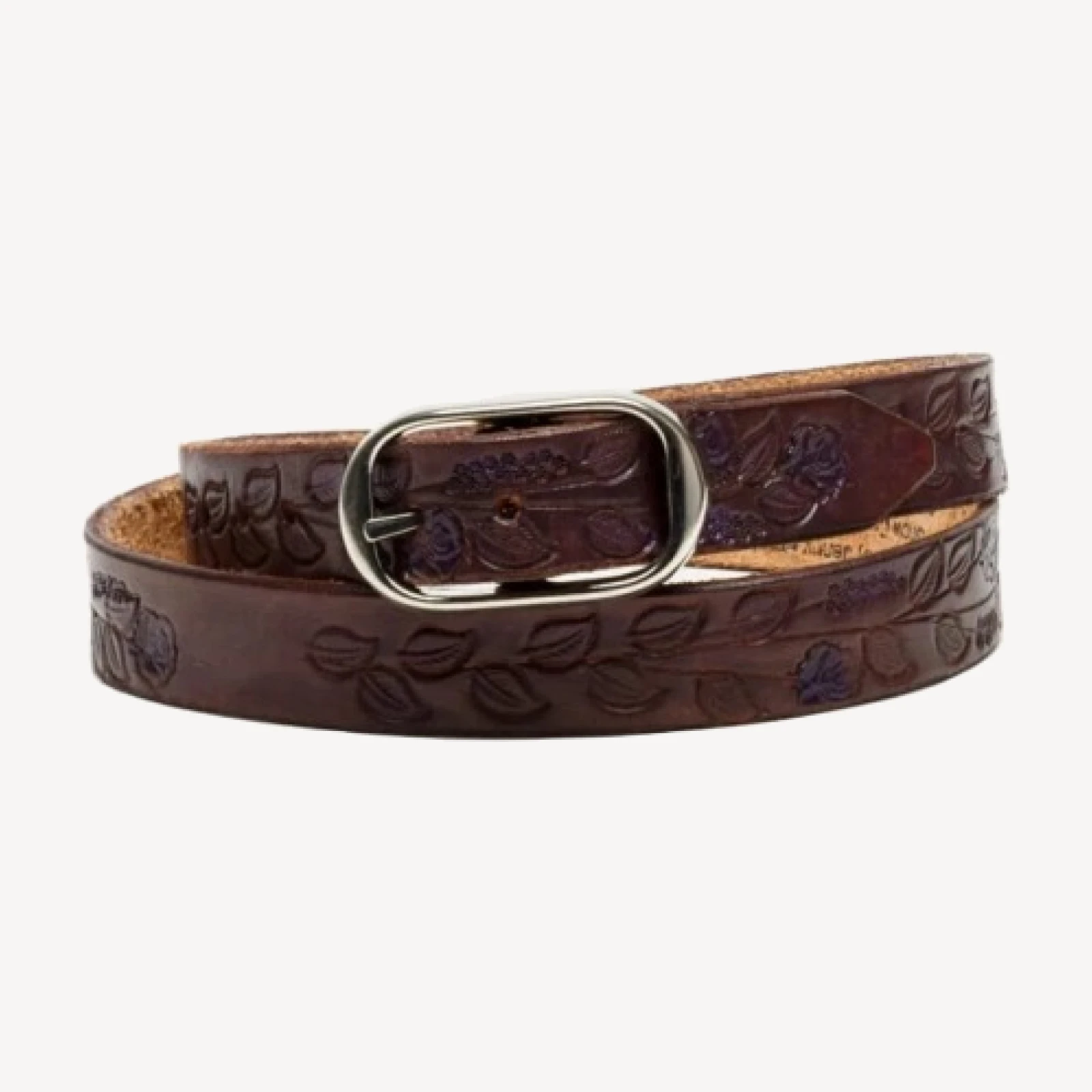 RE/DONE Vintage | 60s Embossed Skinny Belt | Vintage Belts