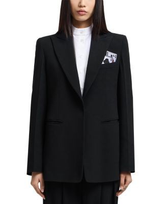 Emporio Armani Enver Satin Blazer