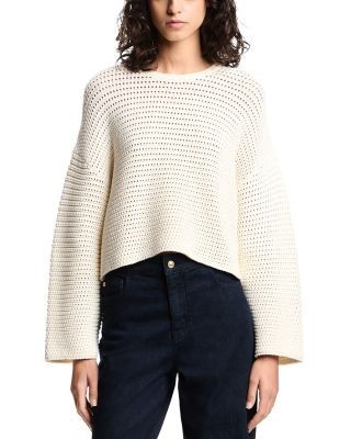 Emporio Armani Perforated Link Stitch Sweater