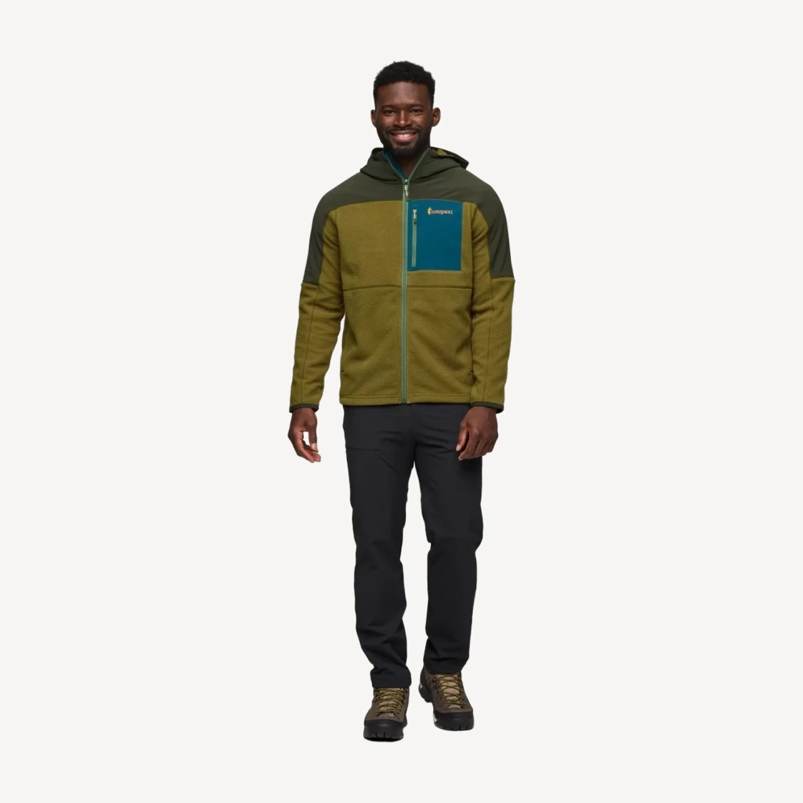 Abrazo Hooded Full-Zip Fleece Jacket - Men's