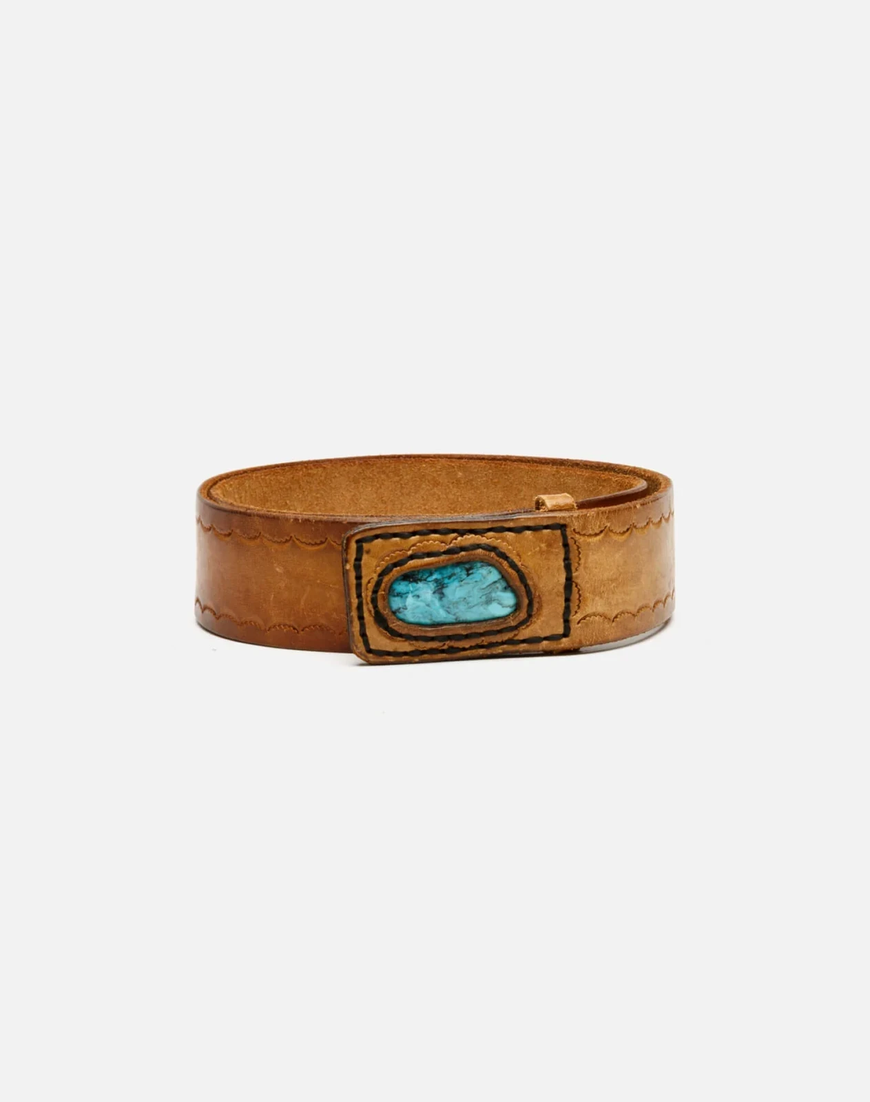 RE/DONE Vintage | 1970s Hippie Leather Belt | Vintage Belts