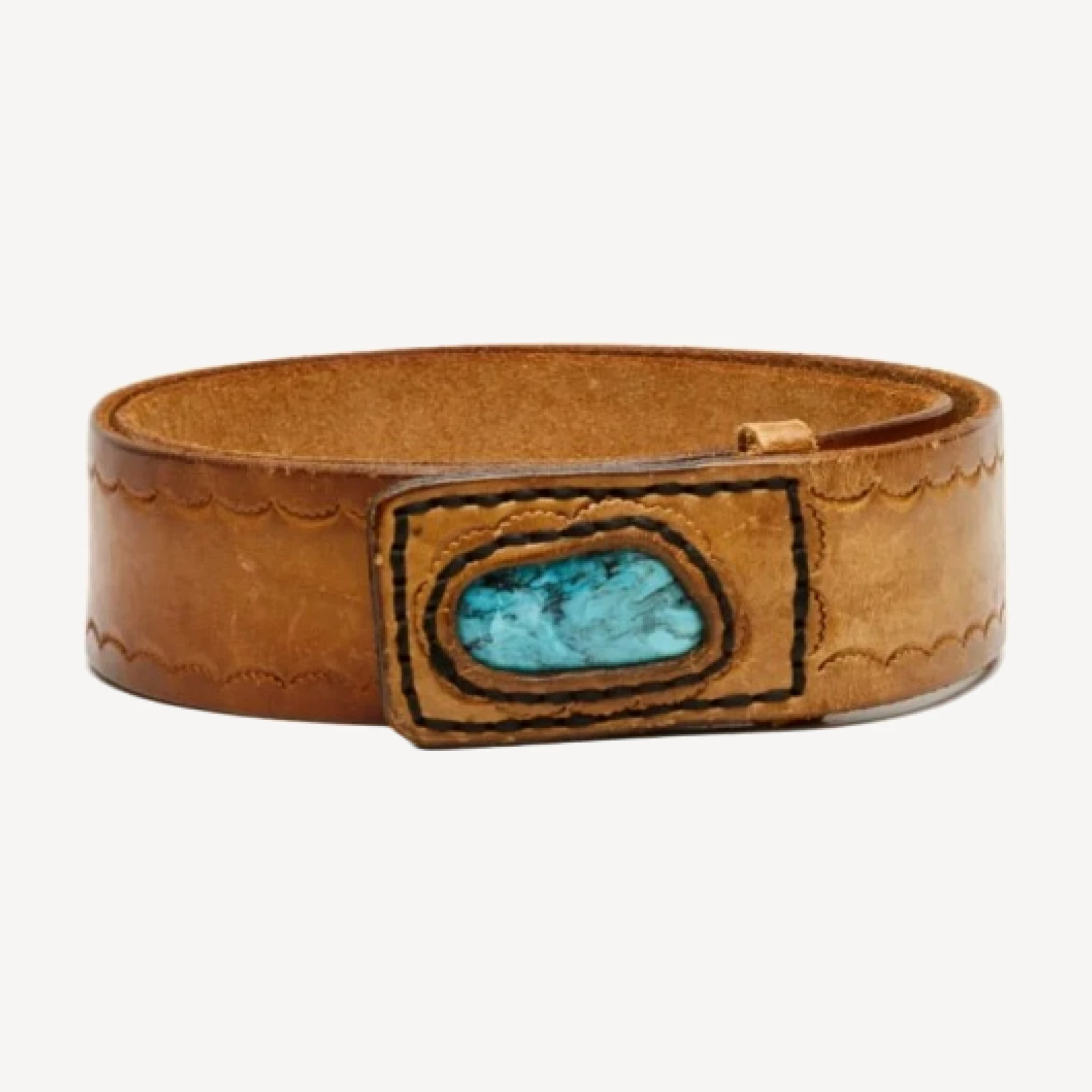 RE/DONE Vintage | 1970s Hippie Leather Belt | Vintage Belts