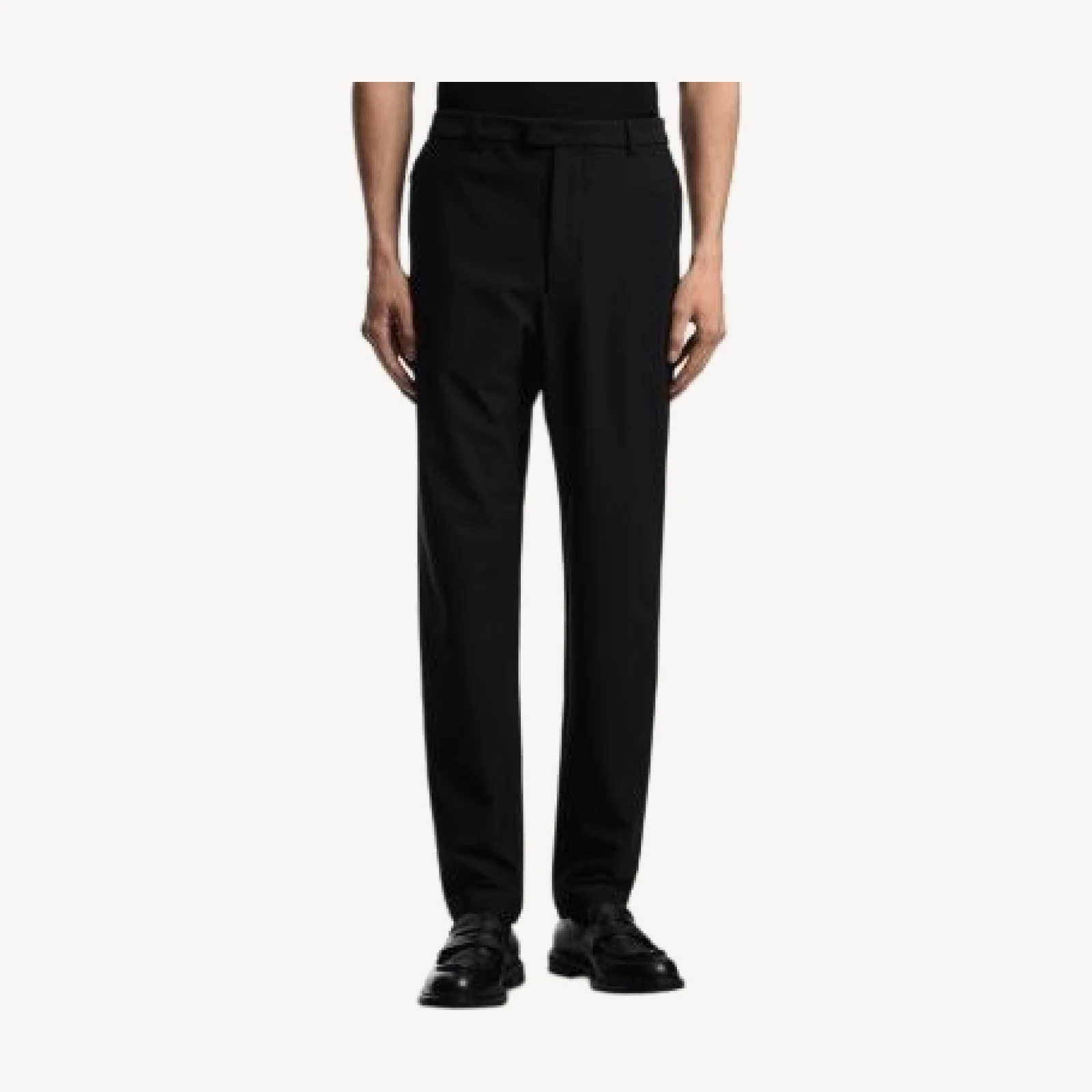 Emporio Armani Regular Fit Technical Jersey Trousers