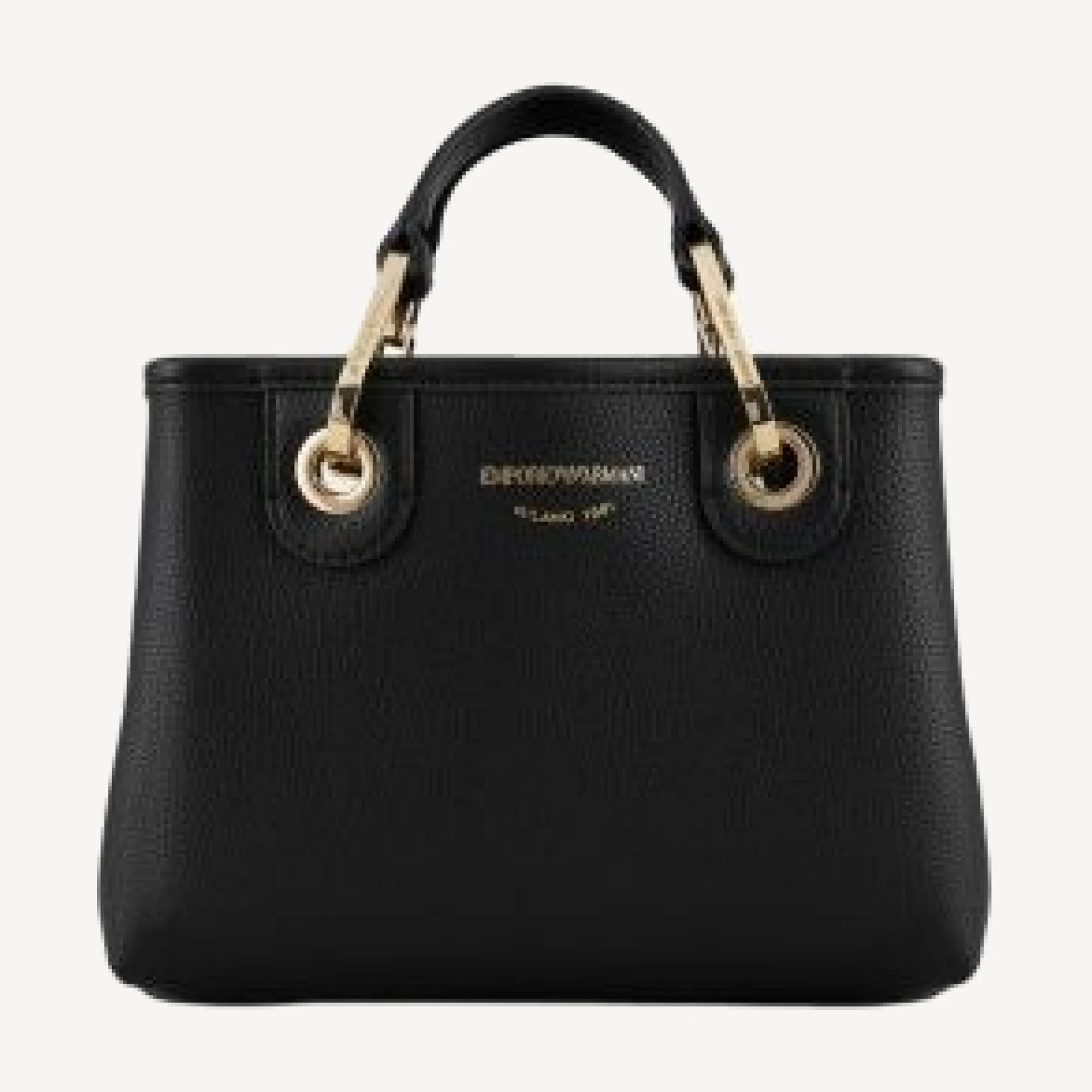 Emporio Armani MyEA Mini Black Shopper Tote Bag