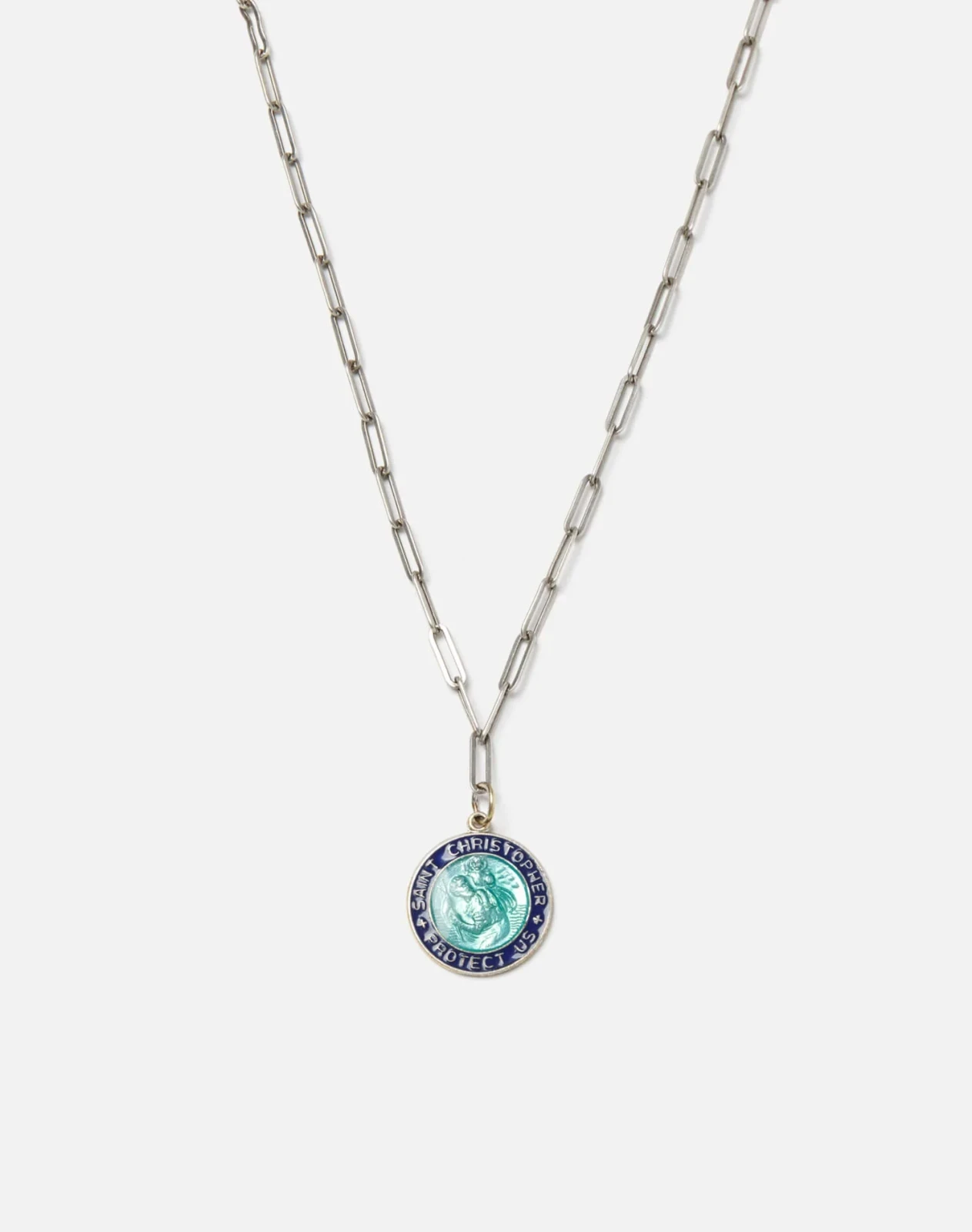 RE/DONE Vintage | 60s St Christopher Pendant Necklace | Vintage Necklaces