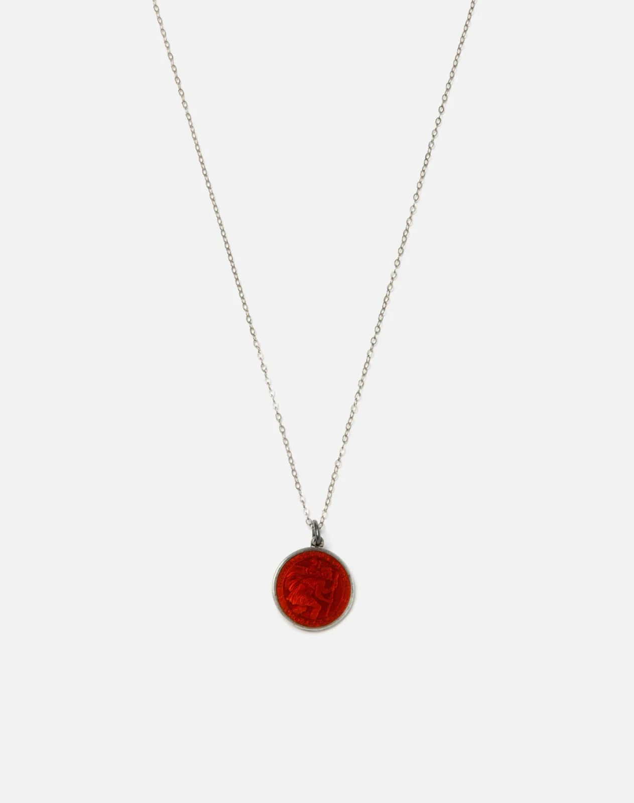 RE/DONE Vintage | 60s Sterling St Christopher Necklace | Vintage Necklaces