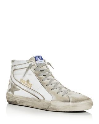 Golden Goose Deluxe Brand Men's Slide High Top Sneakers