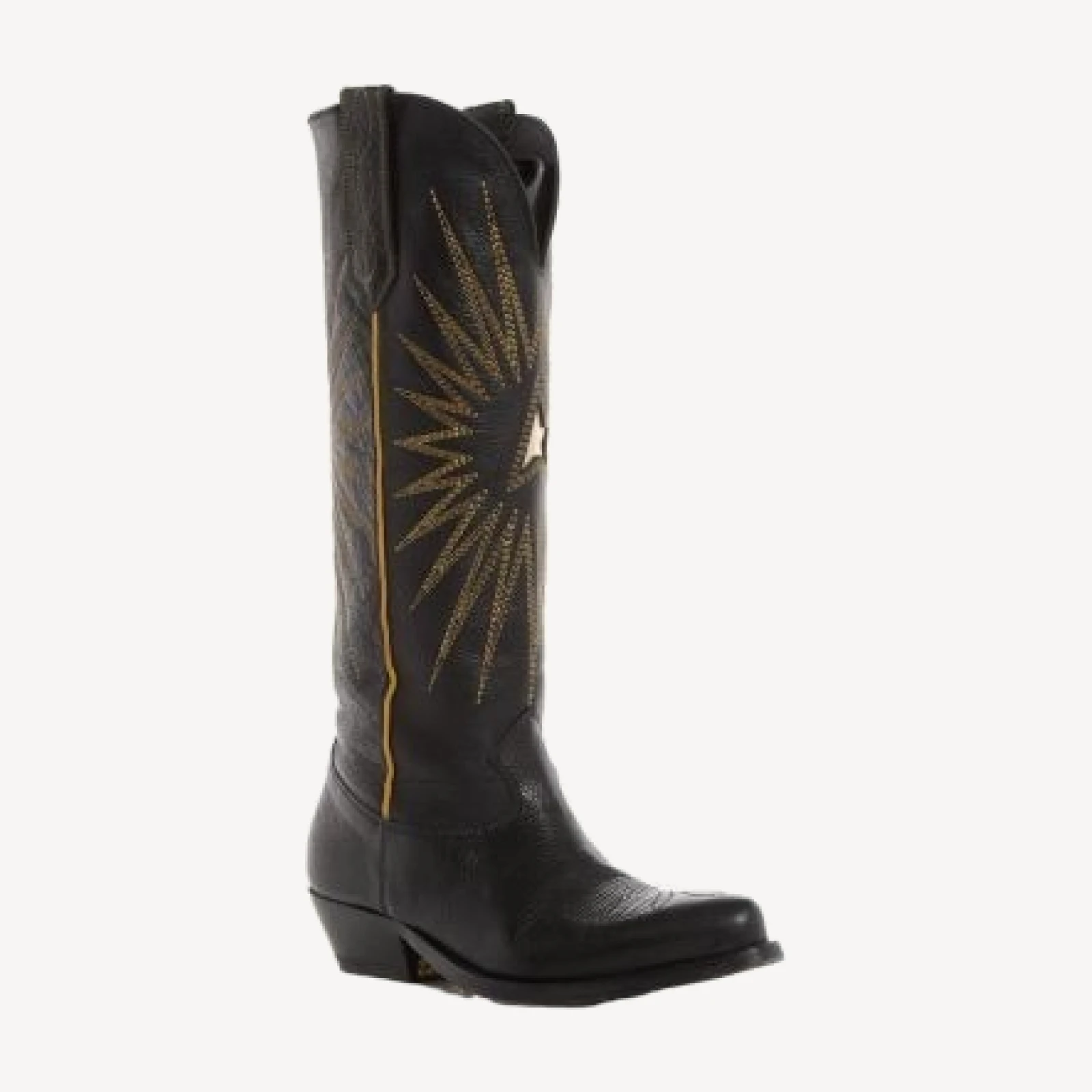 Golden Goose Unisex Wish Star Western Boots