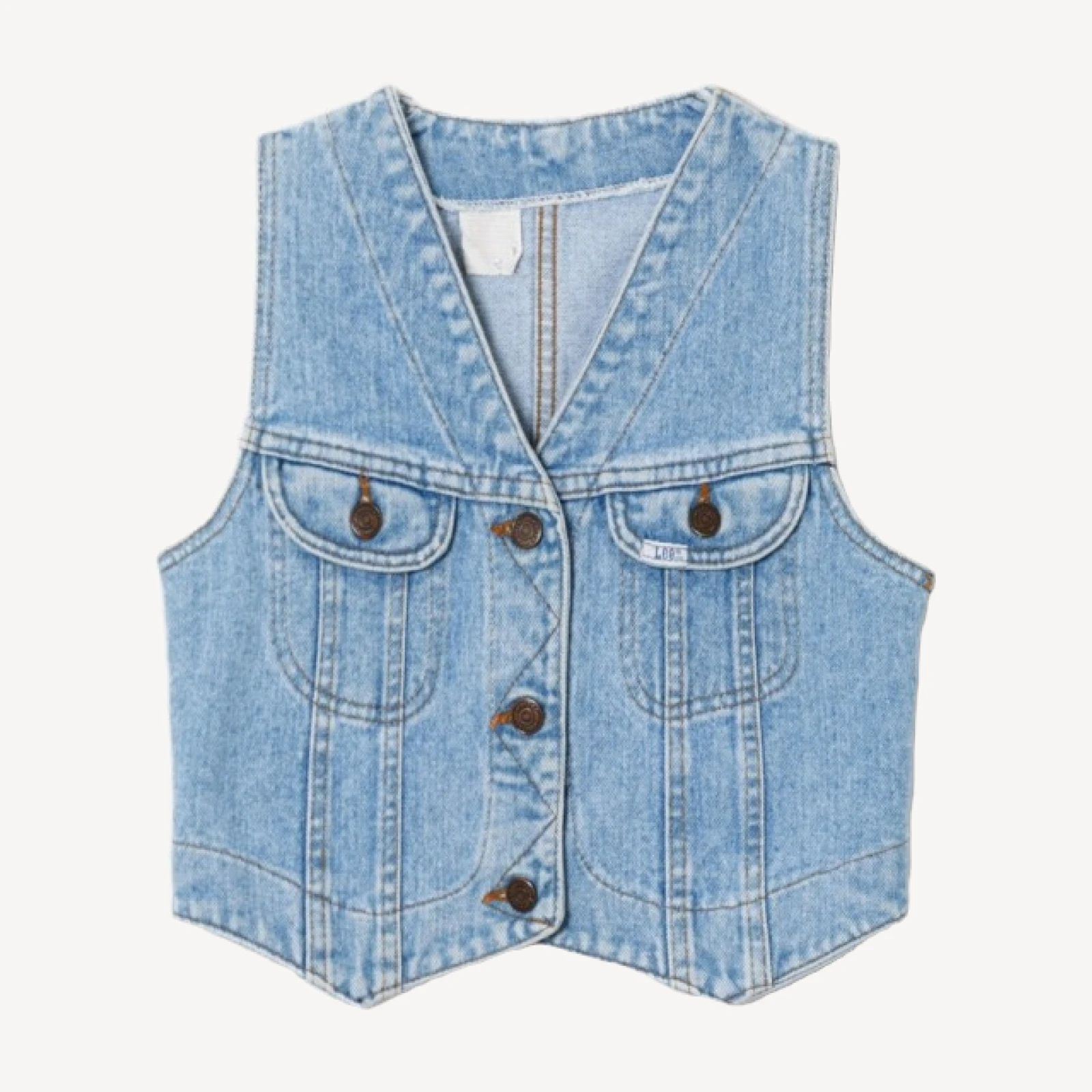 RE/DONE Vintage | 70s Denim Vest | Vintage Tops